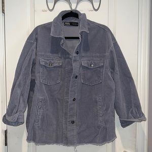 Zara Corduroy Overshirt
